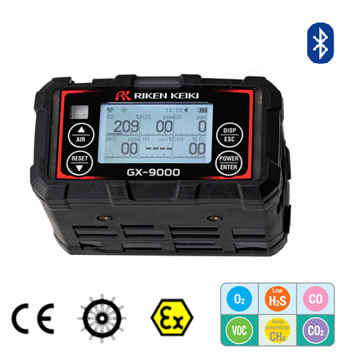 Riken Keiki GX 9000 Portable Multigas Detector